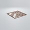 Ekena Millwork Medium Gilcrest Decorative Fretwork Wood Wall Panels, Hickory, 15 3/8"W x 15 3/8"H x 3/8"T WALW16X16X0375GCTHI - alternate 3